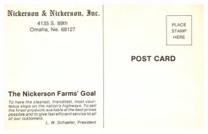 Postcard FARM SCENE Omaha Nebraska NE AT1114