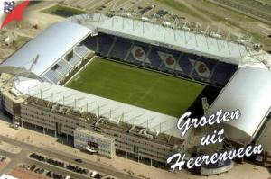 netherlands, HEERENVEEN, Abe Lenstra Stadion (1990s) Stadium Postcard