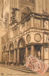 Belgium Tournai cathedral 1920