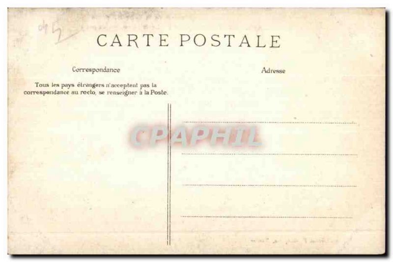 Old Postcard Chateaubriant Chateau Arcades