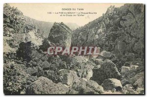 Old Postcard Gorges du Tarn No Soucy La Roque Deaf and Chaos of Hell