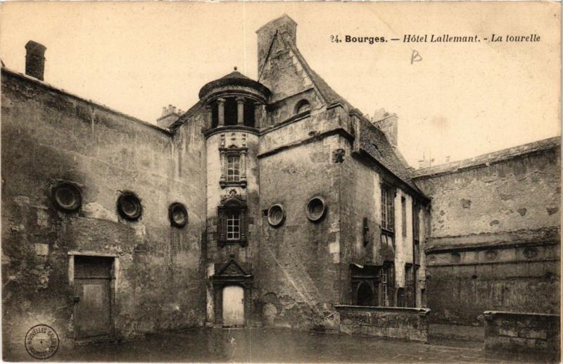 CPA Bourges - Hotel Lallemant - La Tourelle (634320)