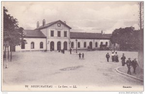 NEUFCHATEAU, Vosges, France, 1900-1910´s; La Gare