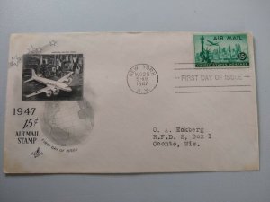 M-22753 Letter Cover American Airlines Photo