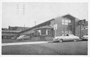 Ranch House Motel Car Birmingham Alabama 1953 postcard