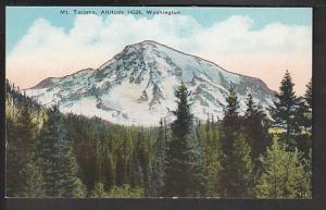 Mt Tacoma Washington Post Card PPC333
