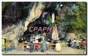 Modern Postcard Lourdes Grotto Miraculous