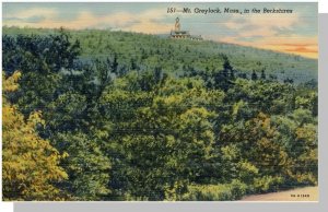 Scenic Mount Greylock, Massachusetts/MA Postcard