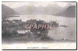 Old Postcard Lake Annecy Talloires