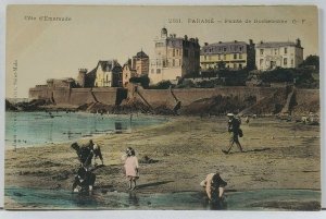 France Cote d'Emeraude Saint Malo PARAME Point de Rochebonne Postcard L7