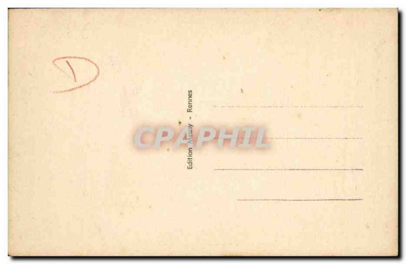 Old Postcard Bazouges Perouse La Grande Rue