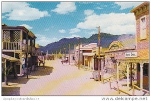 Arizona Tucson Main Street Old Tucson