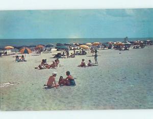 Unused Pre-1980 BEACH SCENE Ocean City Maryland MD G5668