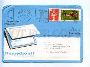 293980 GERMANY 1976 y ADVERTSISNG Remedio sit Munchen Kirchheim RPC