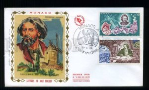 273631 MONACO 1969 year Mon Moulin lettres FDC