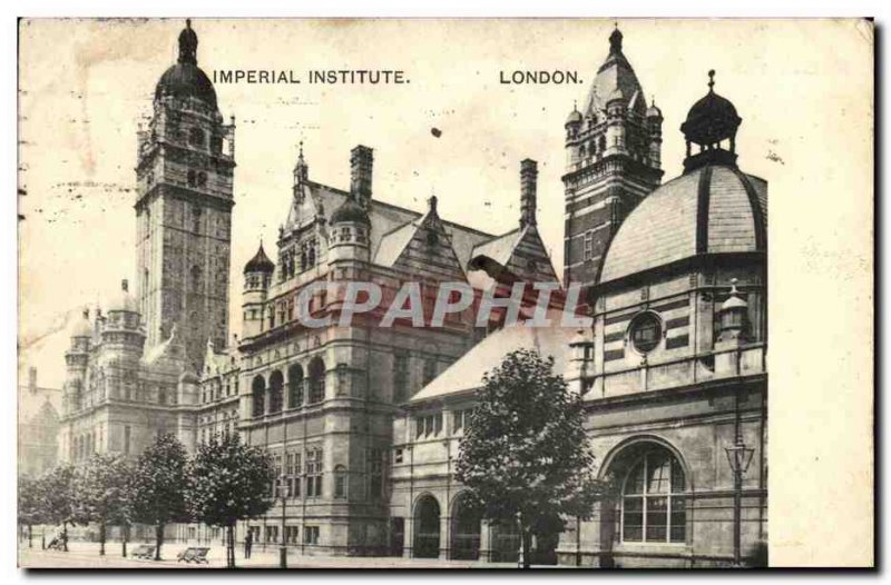 Postcard Old London Imperial Institute