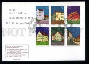 210411 Liechtenstein building 1978 year FDC