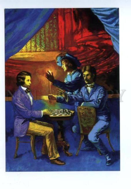 141598 Morphy & Duke of Brunswick & Count Isouard CHESS SANDOR