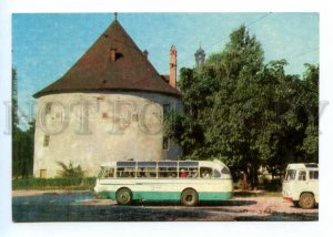 494094 1971 Ukraine Lviv Lvov Powder tower bus Kropyvnytsky Radyanska Ukraine