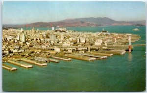 Postcard - Air View Of San Francisco, California