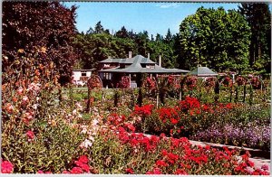 Postcard GARDEN SCENE Victoria British Columbia BC AO5740