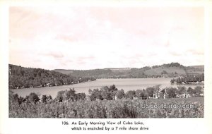 Early Morning View - Cuba Lake, New York