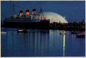 Ships Queen Mary Long Beach California 1986