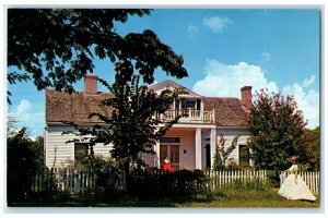 c1950's Vicksburg National Military Park Shirley House Mississippi MS Postcard