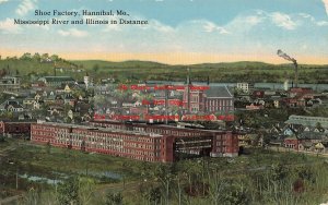 MO, Hannibal, Missouri, Shoe Factory, Curteich No W-39639