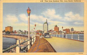 Long Beach California Postcard