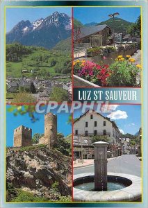 Postcard Modern Luz St Sauveur