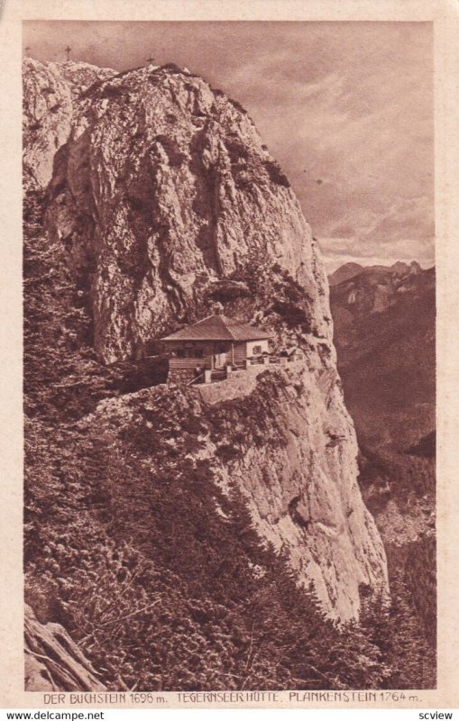 GERMANY, 1930s; Der Buchstein, Tegernseer Hotte, Plankenstein