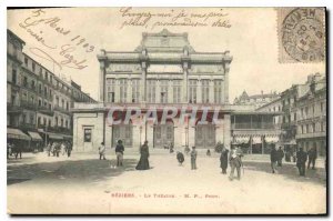 Old Postcard Beziers The Theater