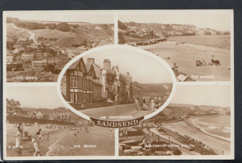 Yorkshire Postcard - Views of Sandsend     RS18412