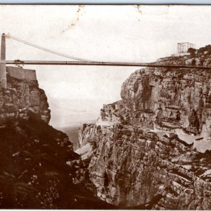 c1920s Constantine, Algeria RPPC Sidi M'Cid Bridge Real Photo Lévy Neurdein A138