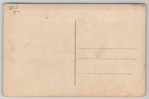 Gatun Locks Panama Canal Showing Control House RPPC Real Photo Postcard E40