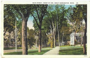 Main Street Front of Inn Great Barrington Massachusetts