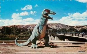 1950s Dinosaur Model Tyrannosaurus Rex Valley Bridge Alberta Canada 6642