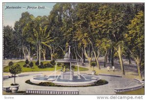 Waterfountain, Parque Rodo, Montevideo, Uruguay, 1900-1910s