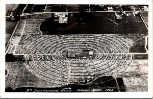 Real Photo Postcard 1962 5th International Rally in Auburn, Washington~133593