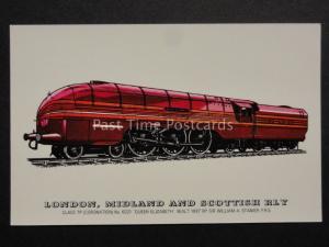 LMS Class 7P QUEEN ELIZABETH (RED) No.6221 Locomotive by Prescott c1970's