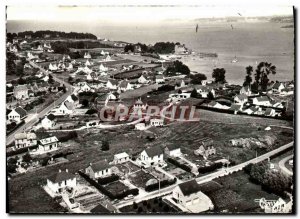 Modern Postcard St Jacut De La Mer Vue Generale Aerienne And Port Du Chatelet