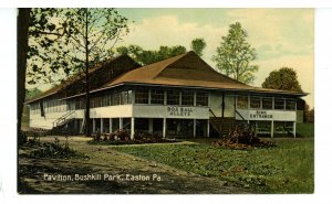 PA - Easton. Bushkill Park Pavilion, Dancing, Box Ball Alleys & Skating Rink