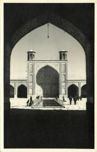 iran persia, SHIRAZ شیراز, Courtyard of Vakil Mosque, Islam (1950) RPPC Postcard