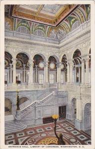 Entrance Hall Library Of Congress Washington D C