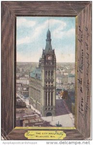 Wisconsin Milwaukee The City Hall 1908