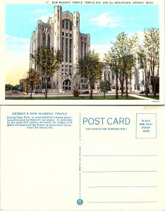 New Masonic Temple, Detroit, Michigan