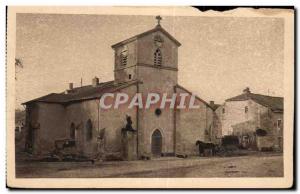 Old Postcard Domremy The Parish Church Joan of Arc