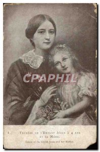 Postcard Old Therese of the Child Jesus