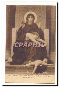 Musee du Luxembourg (6th) Postcard Old Virgin Comforter Bouguereau